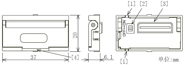 FX3U-FLROM-64外形尺寸